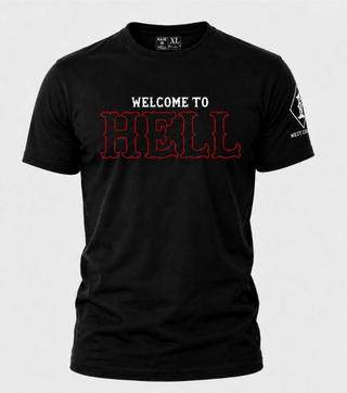 SYL WEST COUNTY "WELCOME TO HELL" T-Shirt