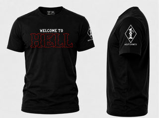 SYL WEST COUNTY "WELCOME TO HELL" T-Shirt