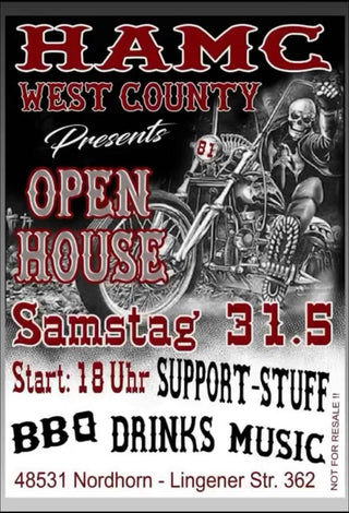 Open House – HAMC West County lädt ein!
